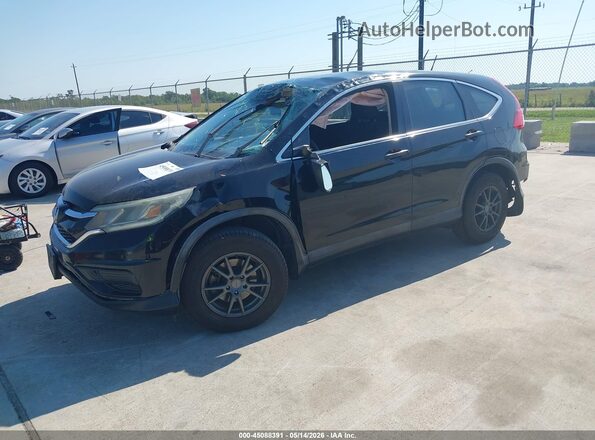 3CZRM3H36GG705381 2016 HONDA CR-V Black Przód lewy