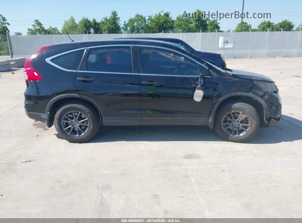 3CZRM3H36GG705381 2016 HONDA CR-V Black Widok wnętrza z tyłu