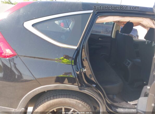 3CZRM3H36GG705381 2016 HONDA CR-V Black Widok naklejki z numerem VIN