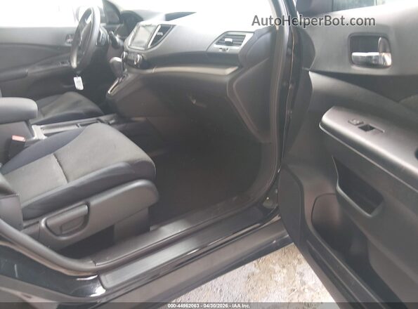 3CZRM3H57GG715211 2016 HONDA CR-V Black Вид салону спереду