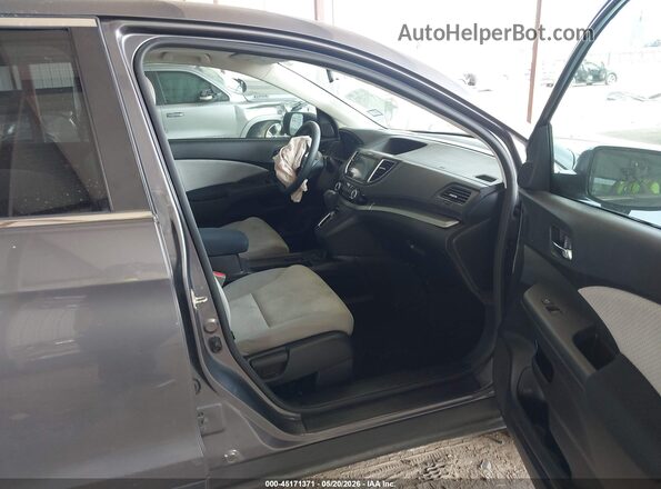 3CZRM3H58GG703522 2016 HONDA CR-V Gray Вид салону спереду