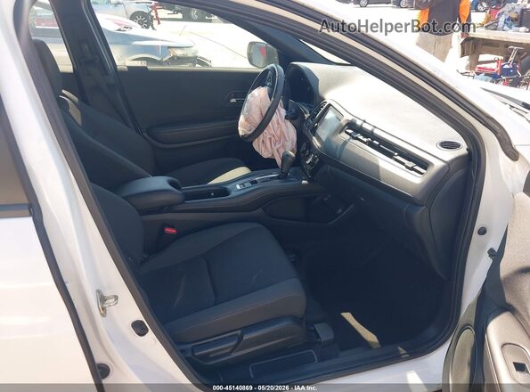 3CZRU5H10LM712963 2020 HONDA HR-V White წინა სალონის ხედი