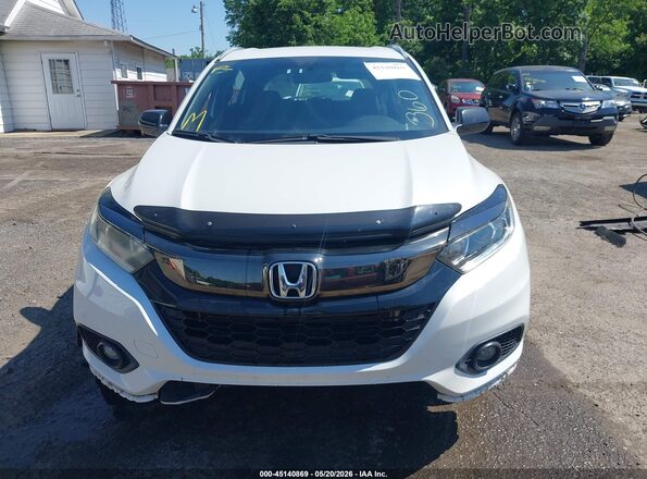 3CZRU5H10LM712963 2020 HONDA HR-V White ხელსაწყოთა პანელის ხედი