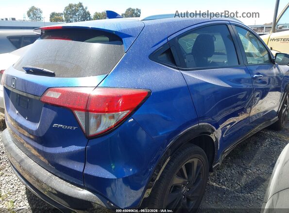 3CZRU5H14MM724177 2021 HONDA HR-V Синий Задняя правая четверть
