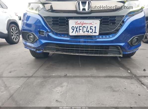 3CZRU5H14MM724177 2021 HONDA HR-V Синий 