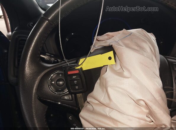 3CZRU5H14MM731145 2021 HONDA HR-V Blue Widok deski rozdzielczej