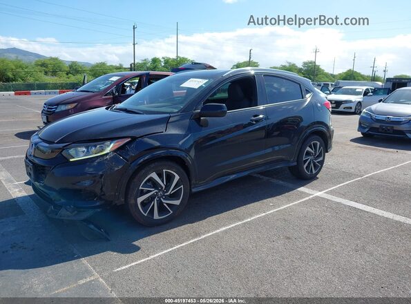 3CZRU5H17LM709171 2020 HONDA HR-V Black Front left
