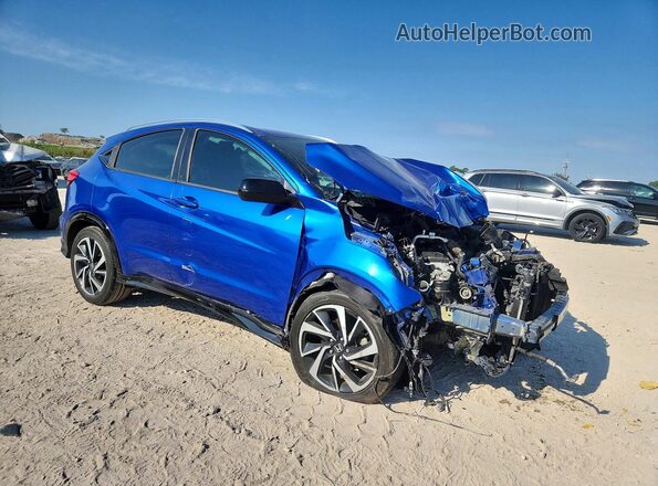 3CZRU5H18LM712581 2020 HONDA HR-V Blue 