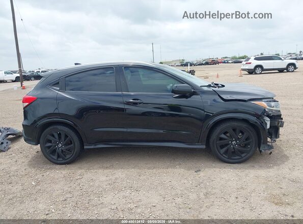 3CZRU5H18MM701310 2021 HONDA HR-V Черный Панорамный вид салона 360°