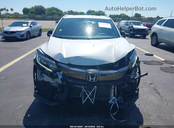 3CZRU5H19MM730296 2021 HONDA HR-V White ხელსაწყოთა პანელის ხედი