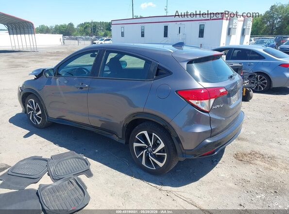 3CZRU5H1XLM709360 2020 HONDA HR-V Серый Задняя левая четверть