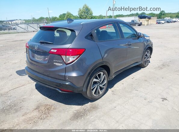 3CZRU5H1XLM709360 2020 HONDA HR-V Серый Задняя правая четверть