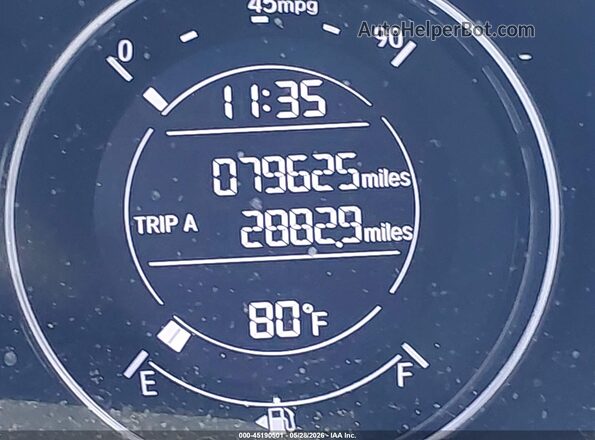 3CZRU5H1XLM709360 2020 HONDA HR-V Серый 