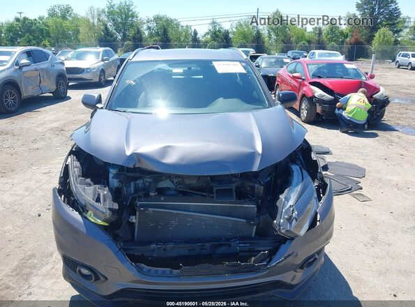 3CZRU5H1XLM709360 2020 HONDA HR-V Серый Вид задней части салона