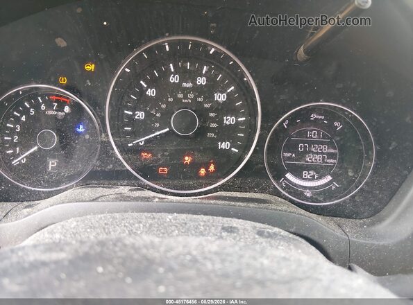 3CZRU5H30NM703572 2022 HONDA HR-V Black Հետևի նստատեղերի տեսք