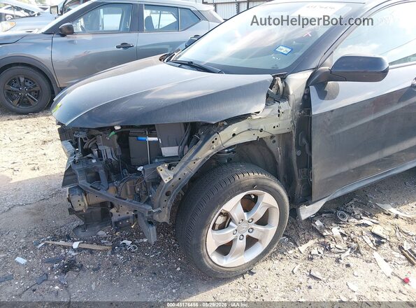 3CZRU5H30NM703572 2022 HONDA HR-V Black Դիմացի տեսք