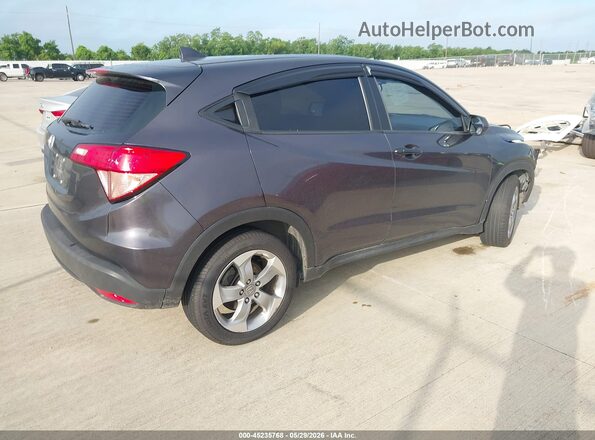 3CZRU5H32HM725478 2017 HONDA HR-V Black Tył prawy