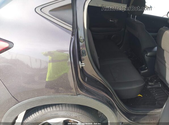 3CZRU5H32HM725478 2017 HONDA HR-V Black Widok naklejki z numerem VIN
