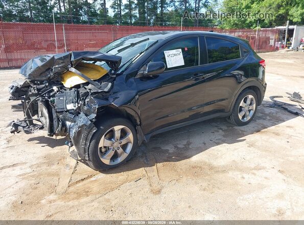 3CZRU5H32MM707301 2021 HONDA HR-V Черный Передняя левая четверть