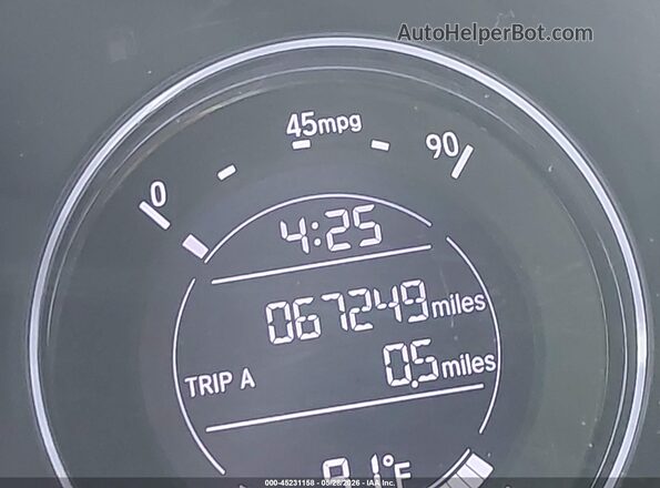 3CZRU5H33KG707447 2019 HONDA HR-V Gray 