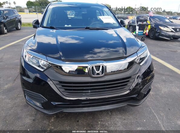 3CZRU5H34LM718654 2020 HONDA HR-V Black Instrument cluster view