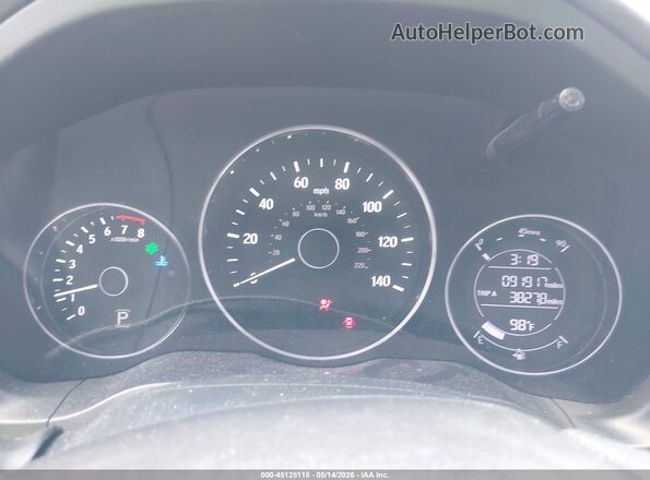 3CZRU5H35MM729972 2021 HONDA HR-V Серый Вид задних сидений