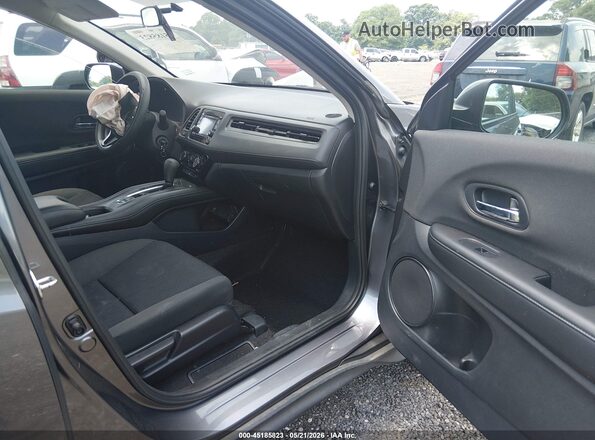 3CZRU5H36MM703803 2021 HONDA HR-V Gray Front interior view
