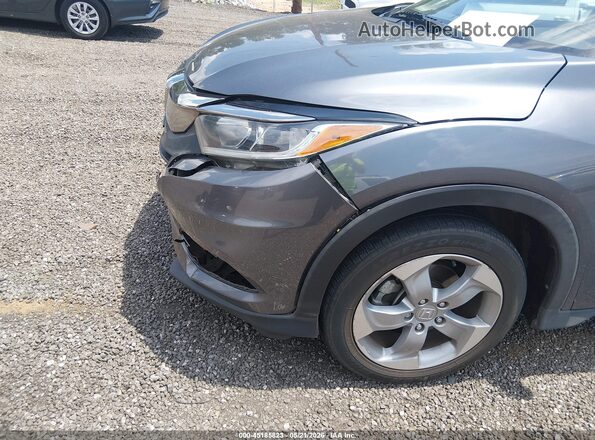 3CZRU5H36MM703803 2021 HONDA HR-V Gray Front view
