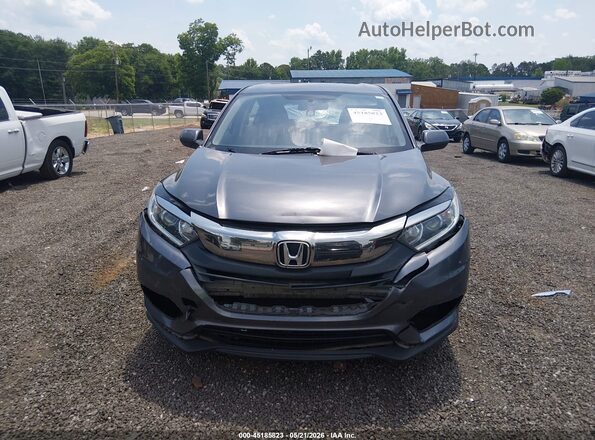 3CZRU5H36MM703803 2021 HONDA HR-V Gray Rear interior view