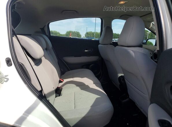 3CZRU5H36NM725172 2022 HONDA HR-V White Rear interior view