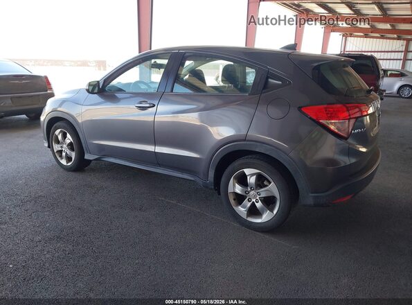 3CZRU5H37HM706733 2017 HONDA HR-V Gray Trasero izquierdo