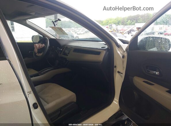 3CZRU5H37KM706013 2019 HONDA HR-V White Vista interior delantera