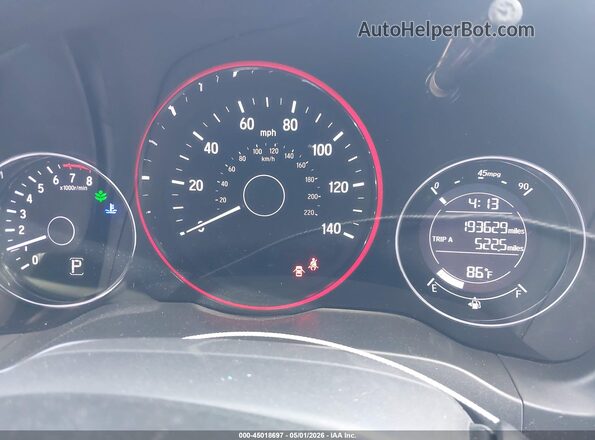 3CZRU5H38HG700678 2017 HONDA HR-V Gray 