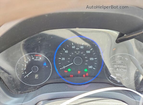 3CZRU5H38HM708748 2017 HONDA HR-V Gray 