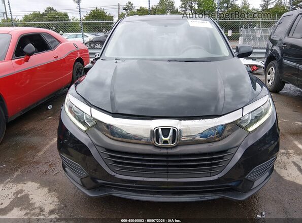 3CZRU5H39LM710601 2020 HONDA HR-V Black ხელსაწყოთა პანელის ხედი