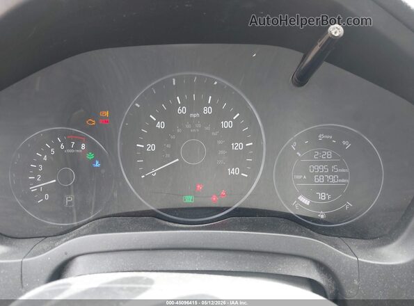 3CZRU5H50HM716540 2017 HONDA HR-V Черный Вид задних сидений