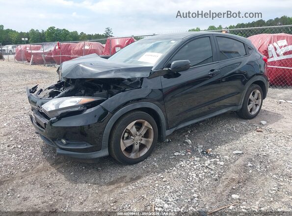 3CZRU5H50HM716540 2017 HONDA HR-V Черный Передняя левая четверть