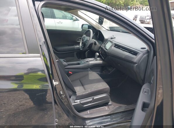 3CZRU5H50HM716540 2017 HONDA HR-V Черный Вид салона спереди
