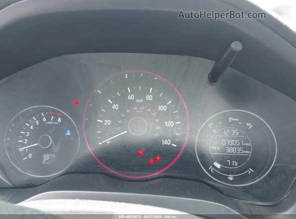 3CZRU5H50JM715829 2018 HONDA HR-V Silver Հետևի նստատեղերի տեսք