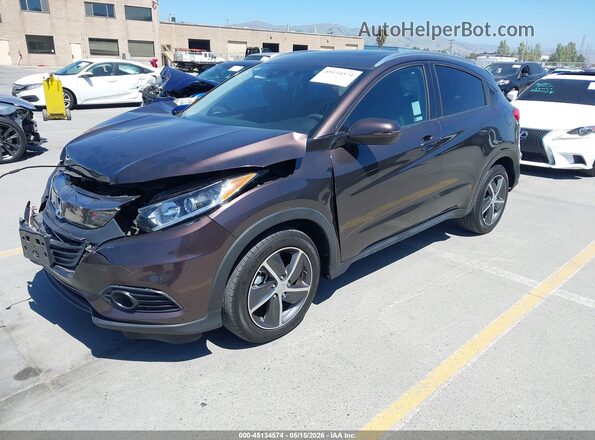 3CZRU5H51MM706870 2021 HONDA HR-V Фиолетовый Передняя левая четверть