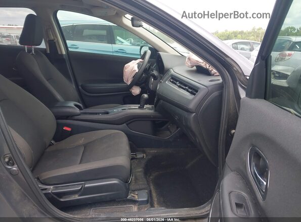 3CZRU5H53MM707437 2021 HONDA HR-V Gray Widok wnętrza z przodu