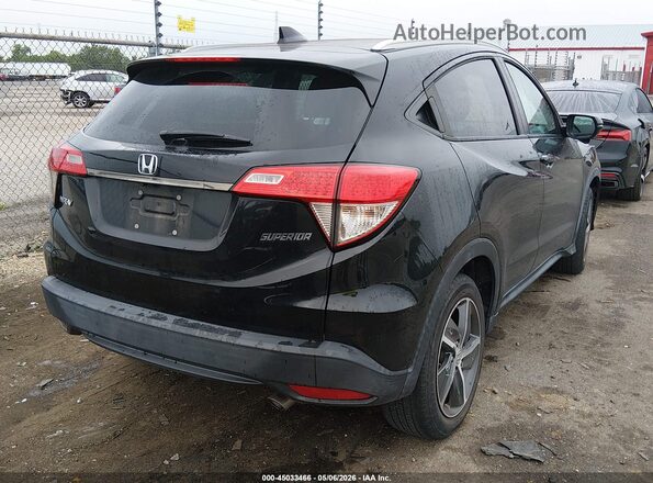 3CZRU5H53MM732595 2021 HONDA HR-V Black Հետևի աջ