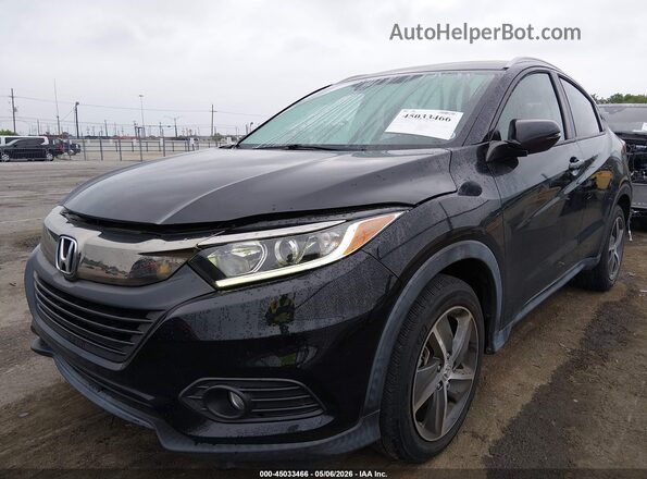 3CZRU5H53MM732595 2021 HONDA HR-V Black Դիմացի տեսք