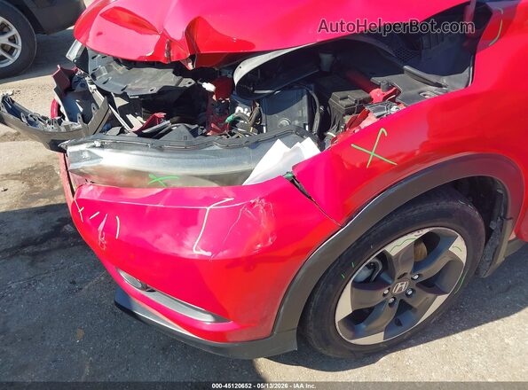 3CZRU5H54JM708625 2018 HONDA HR-V Red Vista frontal