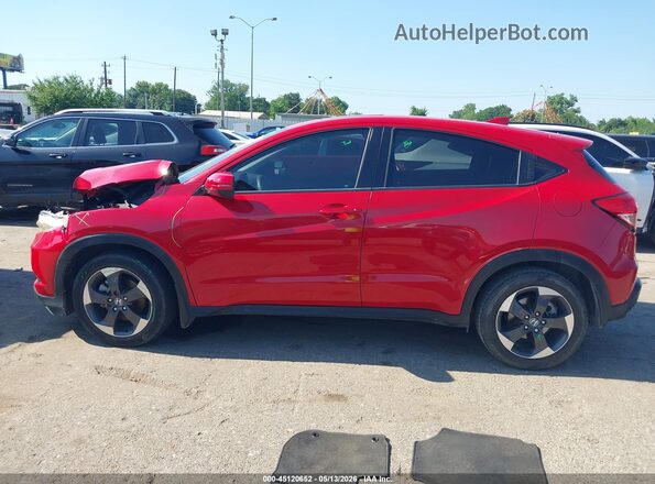 3CZRU5H54JM708625 2018 HONDA HR-V Red Vista interior de 360 grados