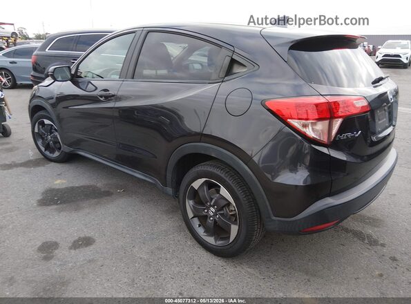 3CZRU5H56JM714670 2018 HONDA HR-V Black Հետևի ձախ