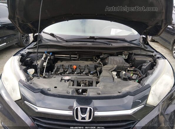 3CZRU5H57HM708483 2017 HONDA HR-V Black Rear view