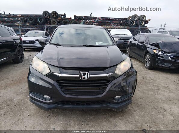 3CZRU5H57HM708483 2017 HONDA HR-V Black Instrument cluster view