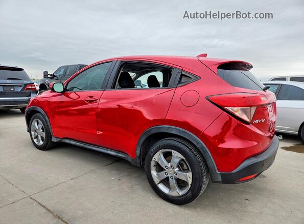 3CZRU5H57HM710329 2017 HONDA HR-V Red Задня ліва чверть