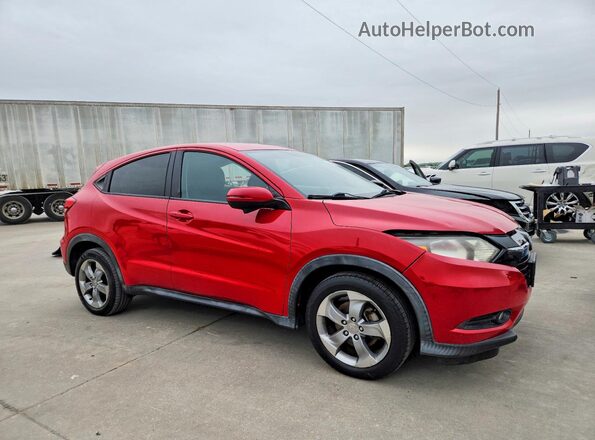 3CZRU5H57HM710329 2017 HONDA HR-V Red Передня права чверть